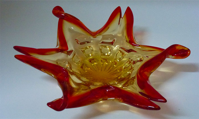 Vintage Murano Glass Dish